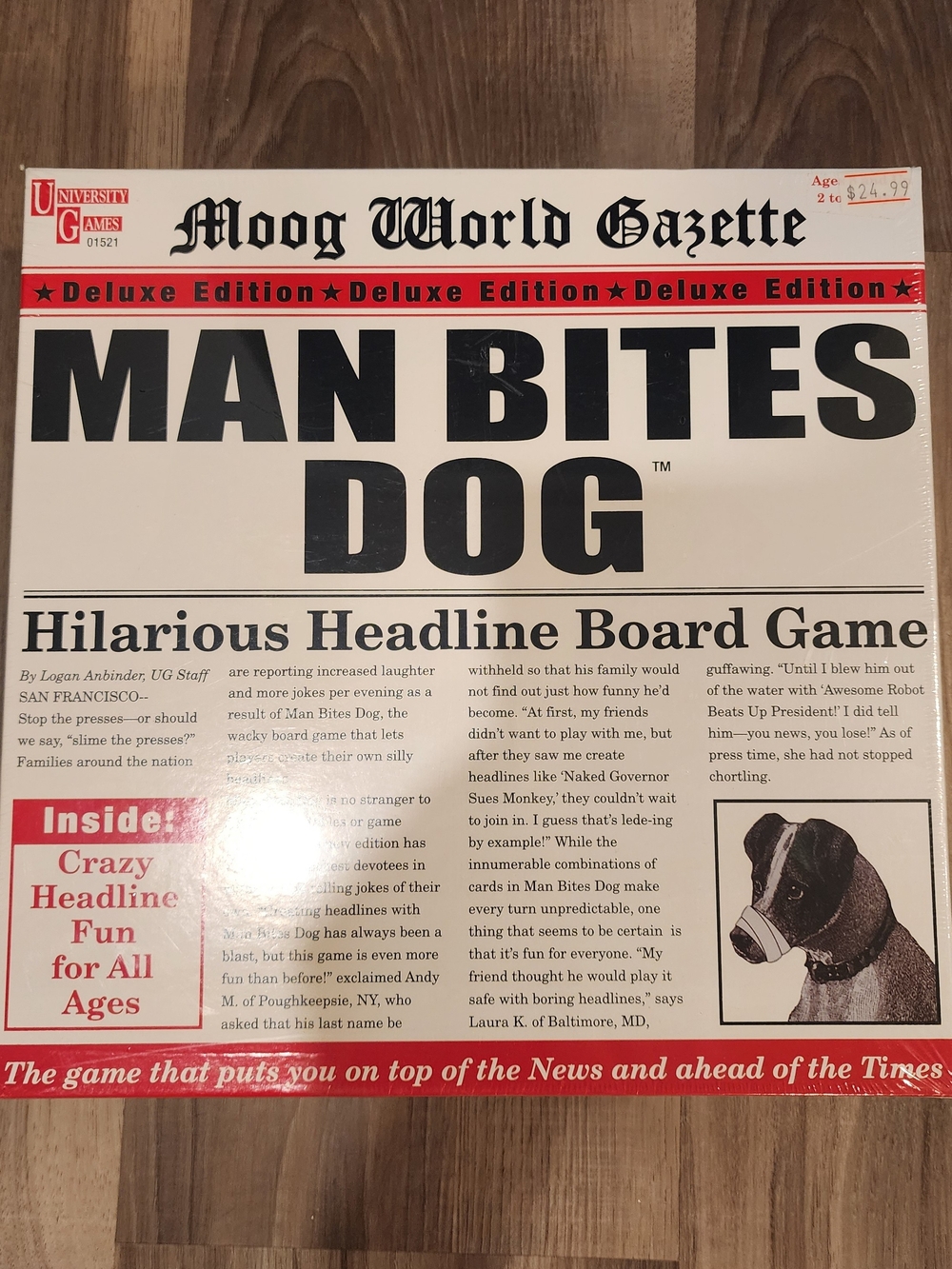 New Man Bites Dog Deluxe Edition Game
